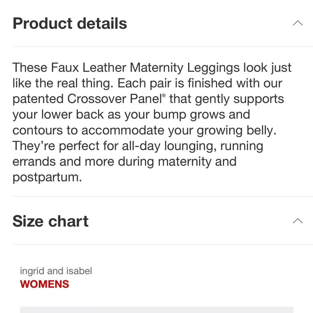 High Gloss Maternity leggings black. NWT - Picture 15 of 15